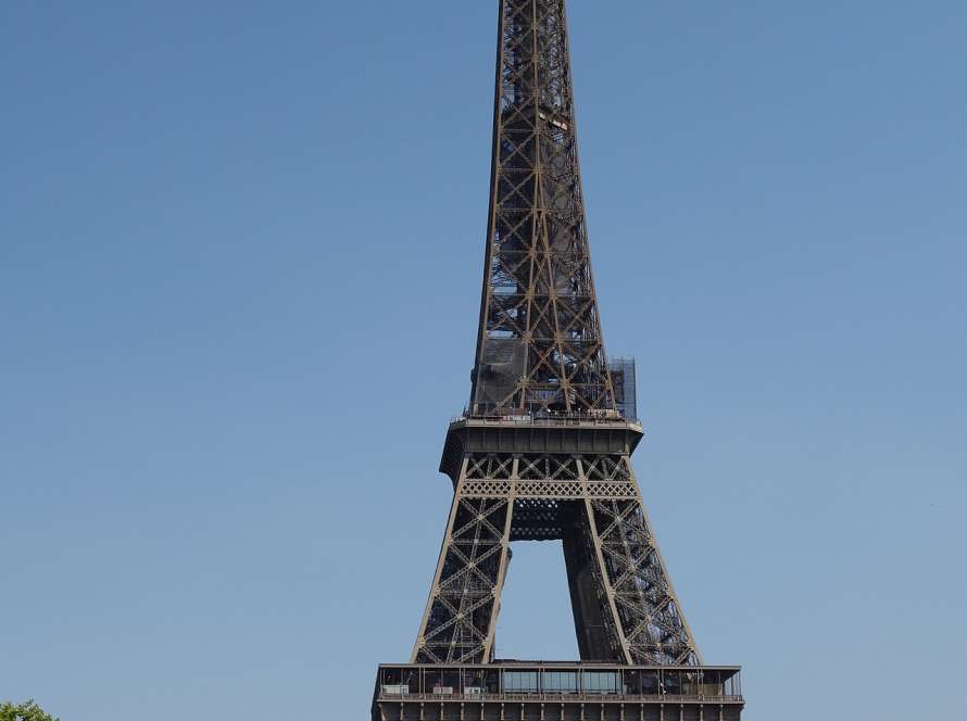 Paris – Eiffel Tower seen from Trocadéro Gardens