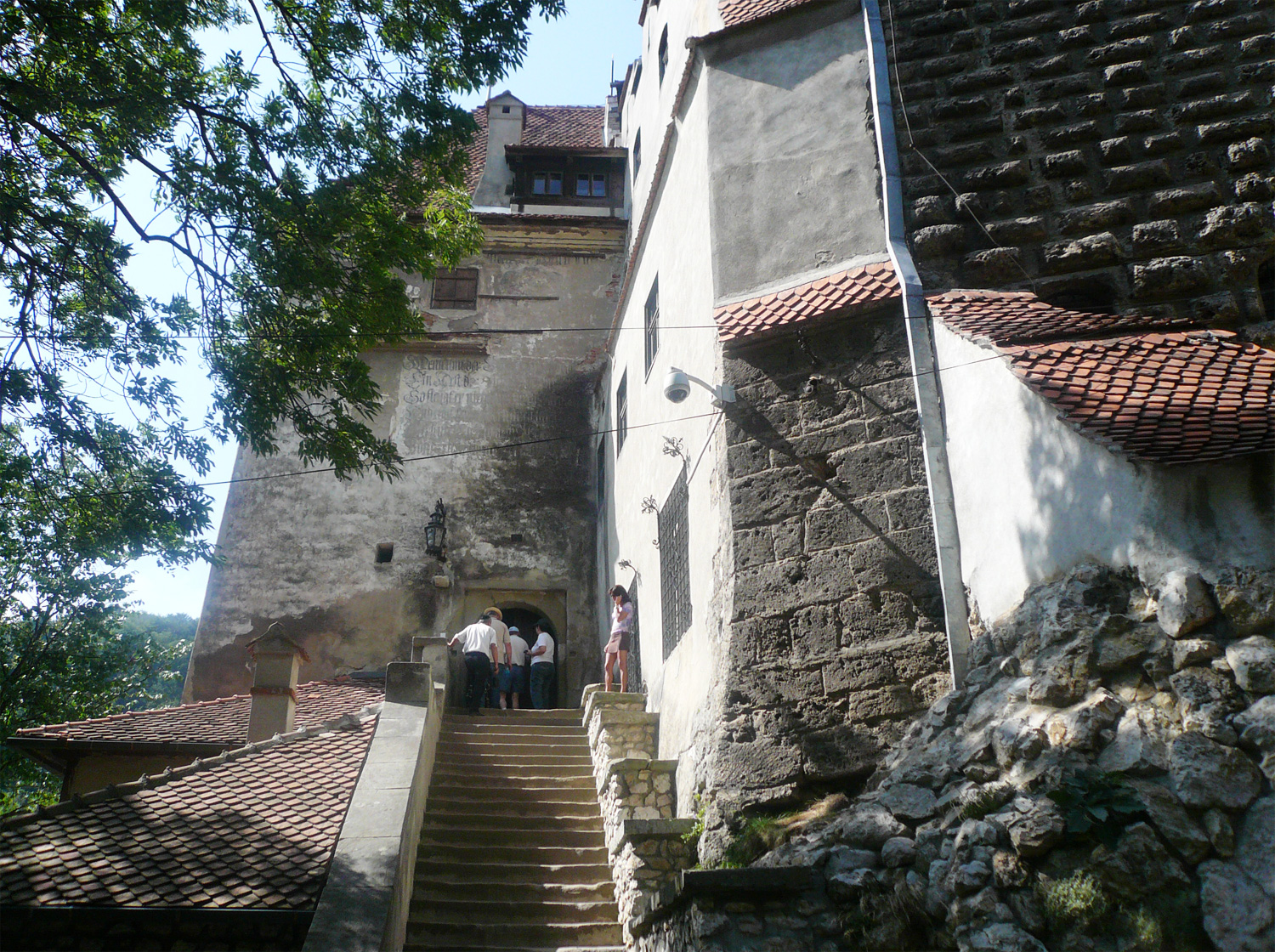 Intrarea Castelului Bran
