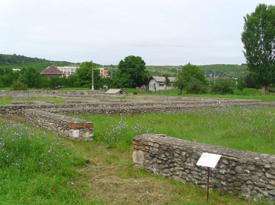 Vedere asupra Castrului Roman Jidova