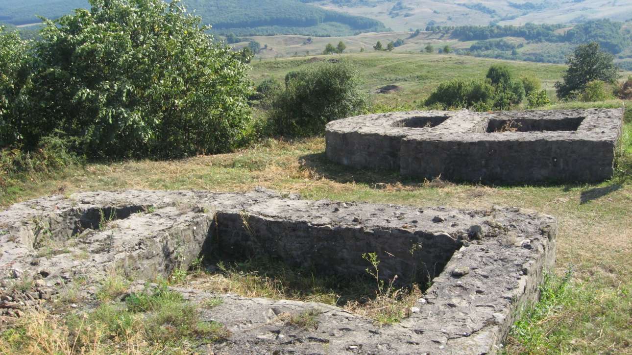 Poarta principală a castrului roman Porolissum