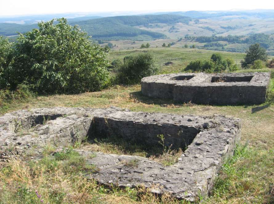Poarta principală a castrului roman Porolissum