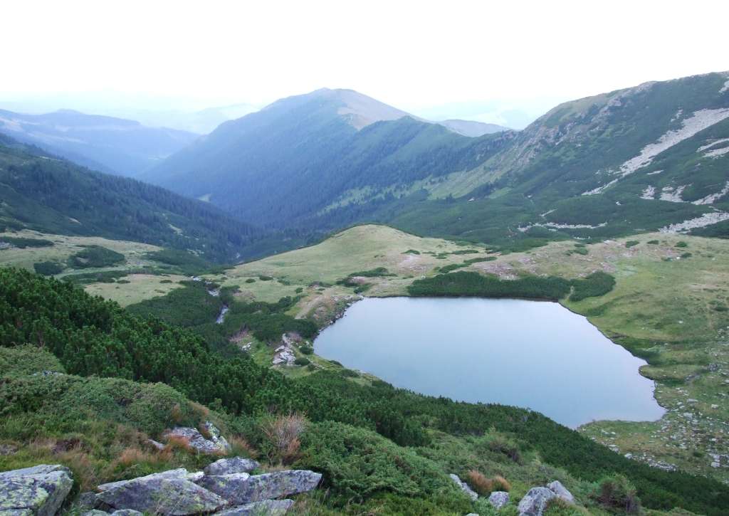 Lacul Lala Mare din Munții Rodnei