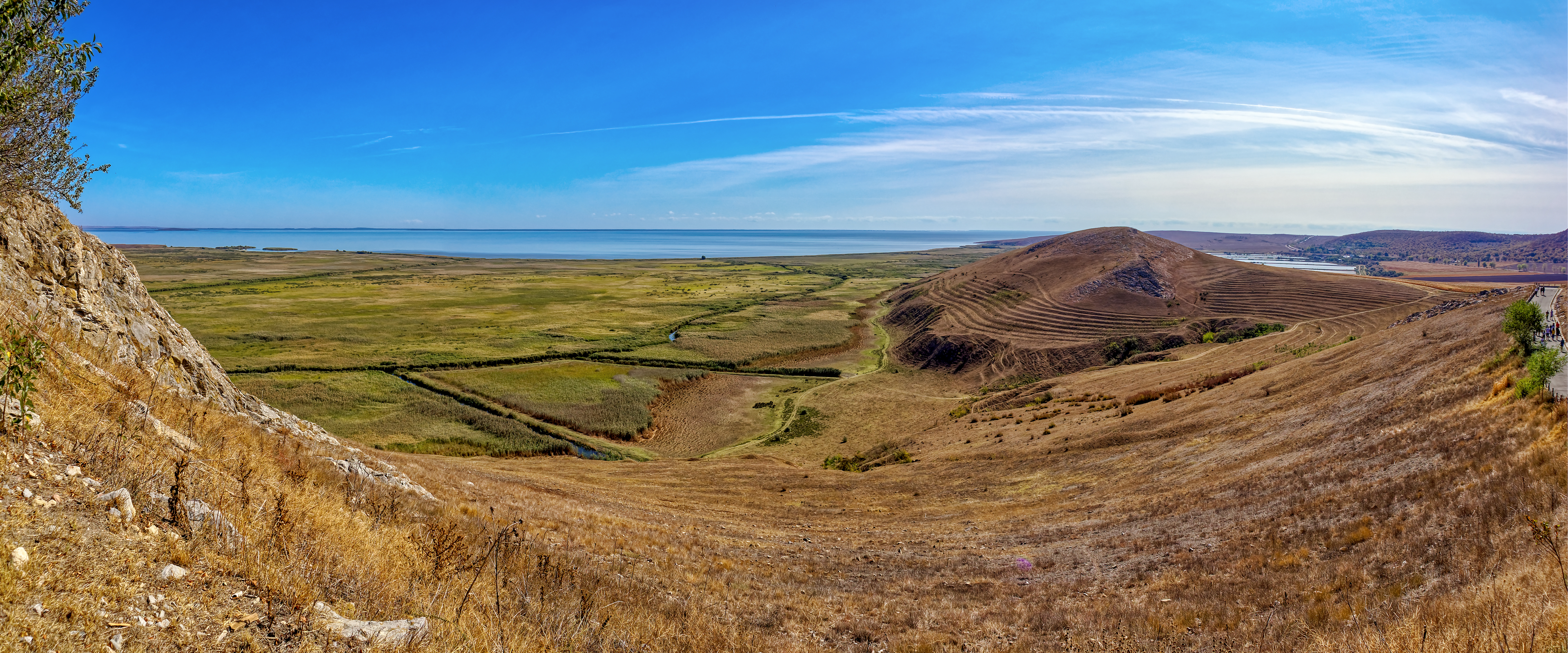 Panoramă din zona Cetății Enisala