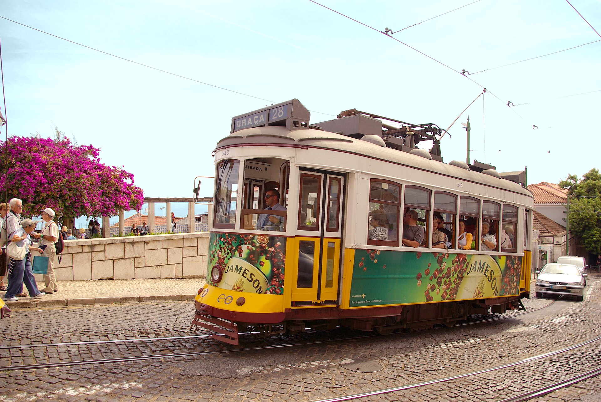 Tramvaiul 28 în Lisabona