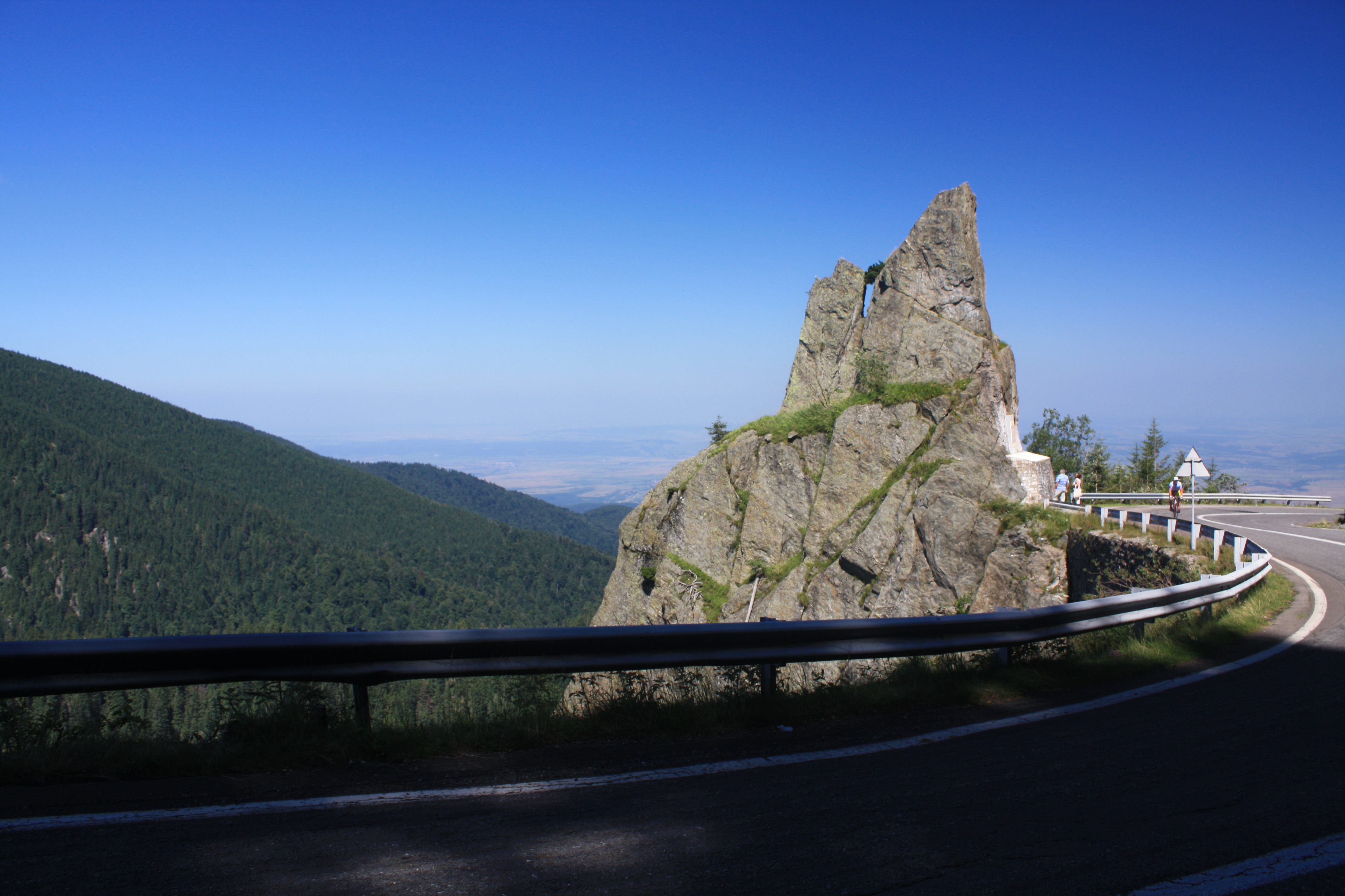 Transfăgărășanul văzut de la Bâlea Lac