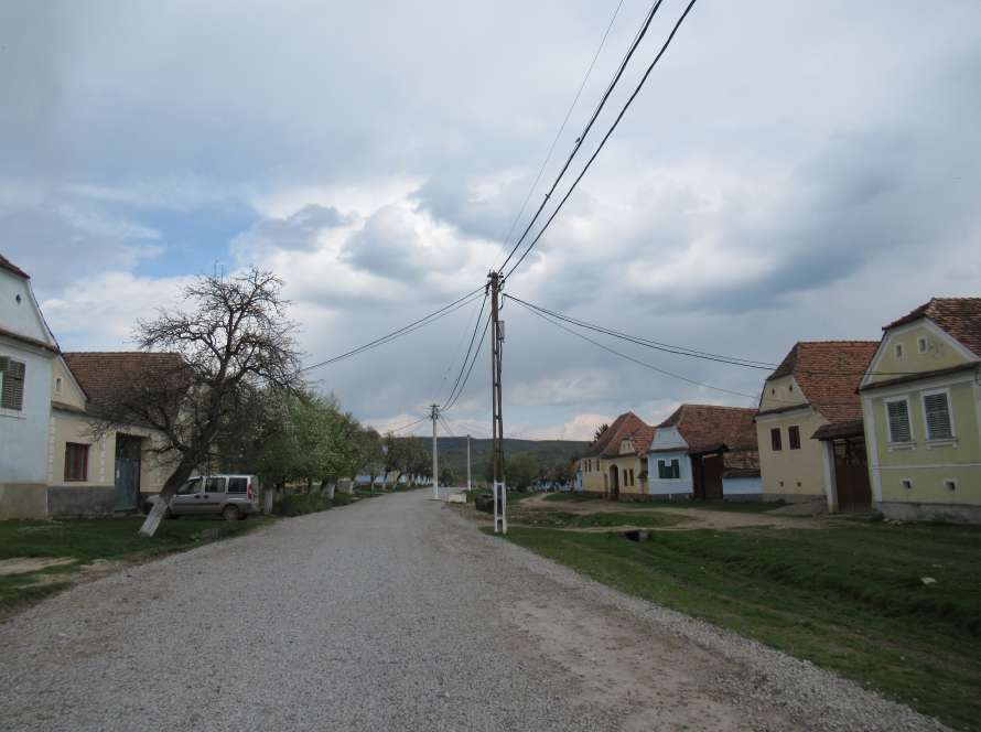 Satul Viscri din Transilvania