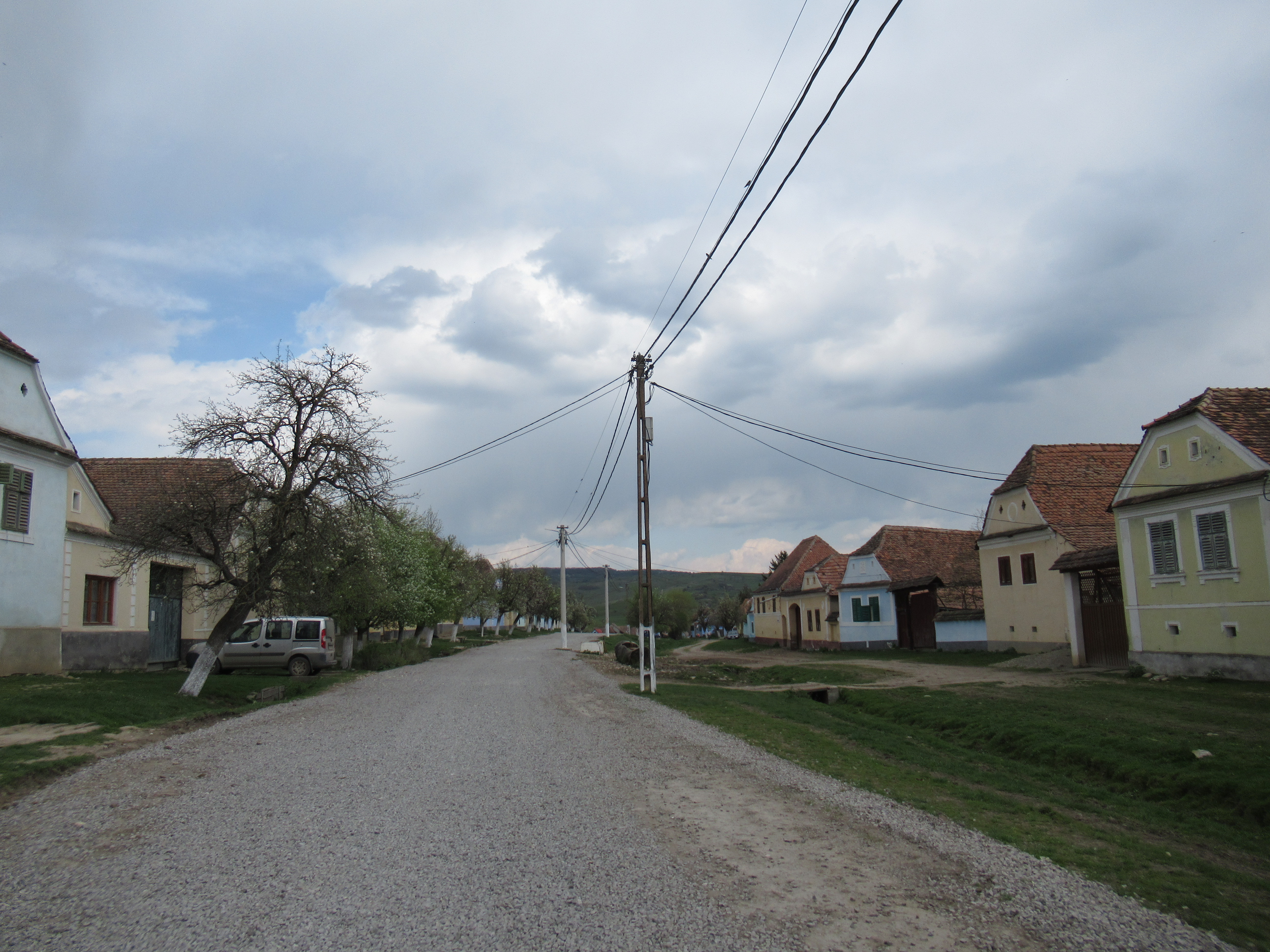 Satul Viscri din Transilvania