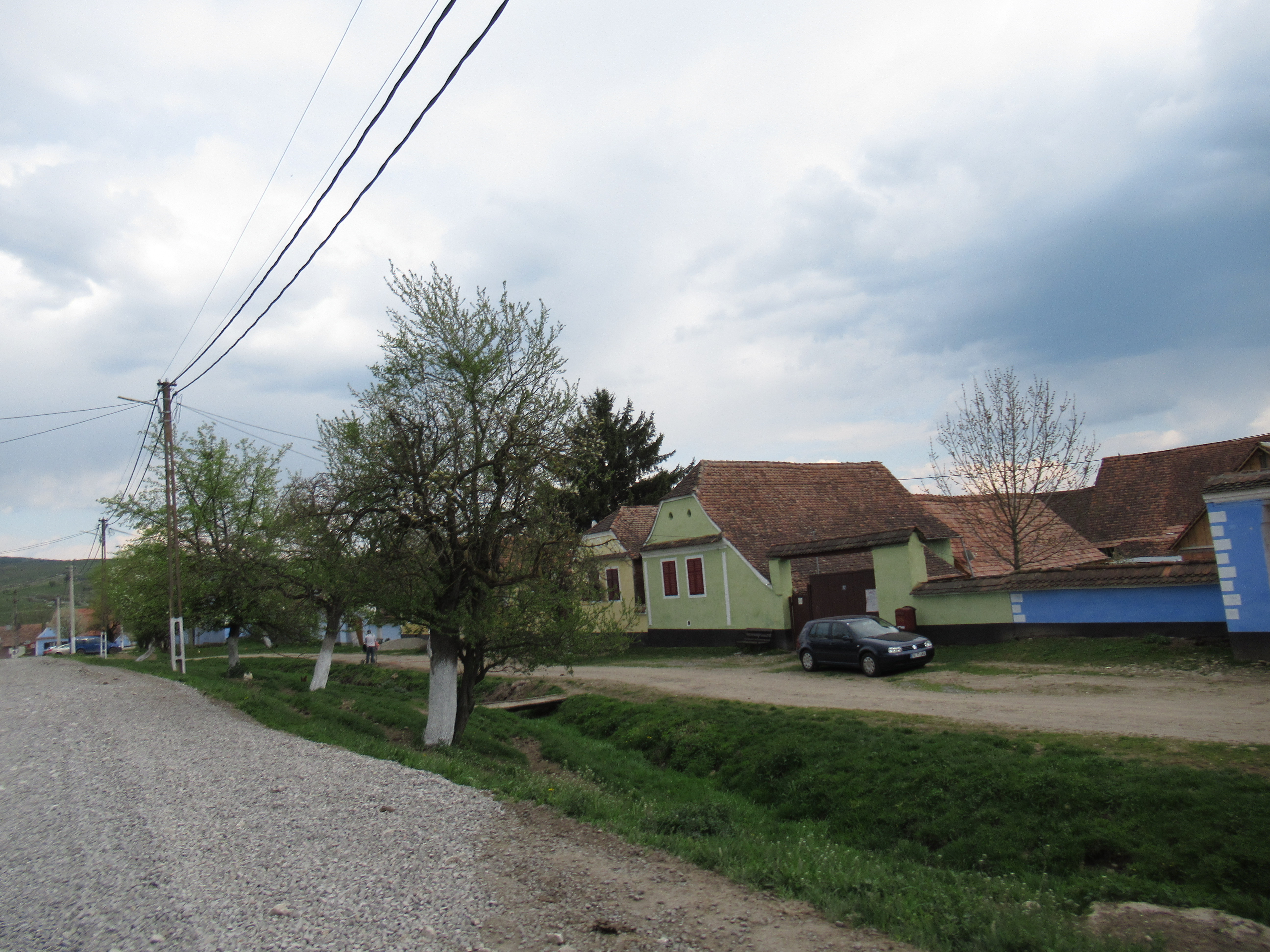 Case tradiționale săsești la Viscri