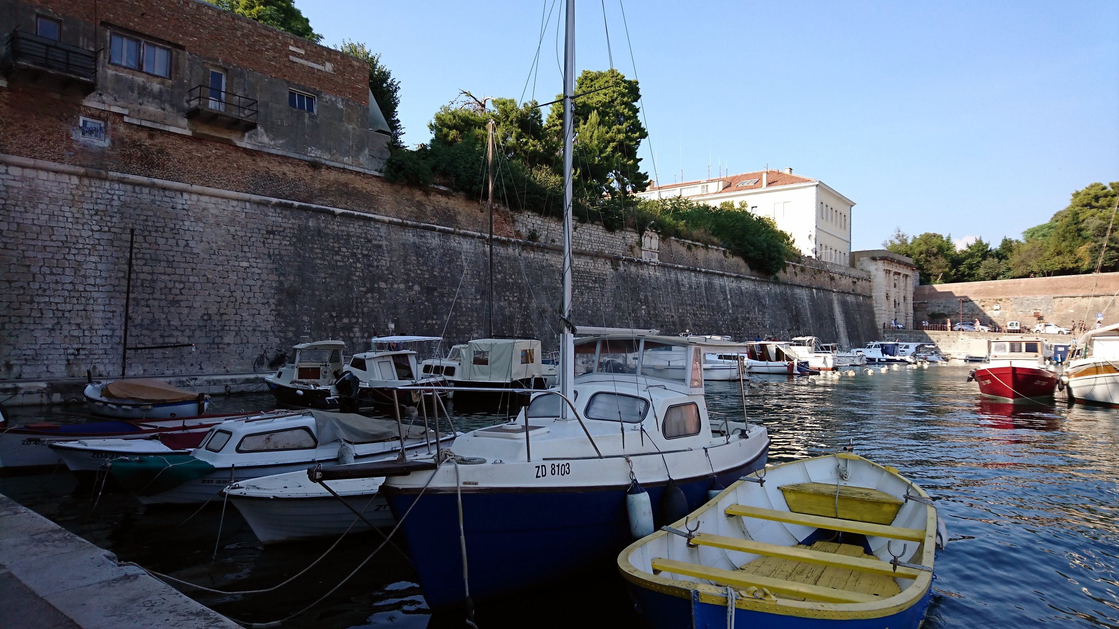 Zidurile istorice ale orașului Zadar