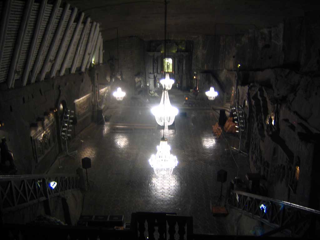 Capela Sfânta Kinga din Mina de Sare Wieliczka