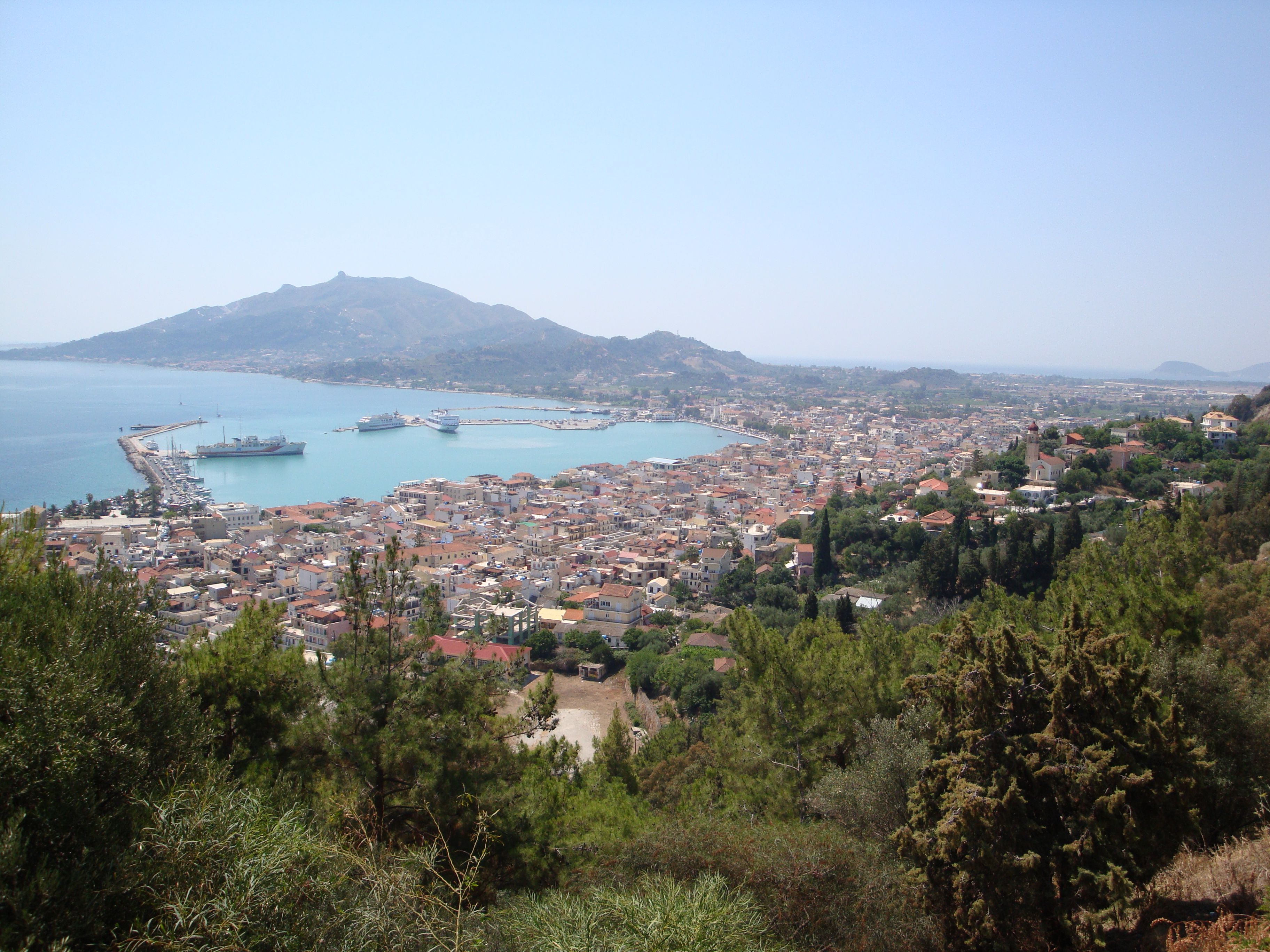 Panoramă din Zakynthos